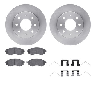 R1 Concepts® - Front Brake Kit with Optimum OE Pads