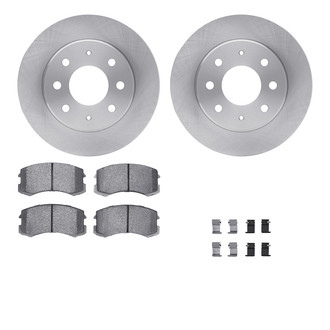 R1 Concepts® - Front Brake Kit with Optimum OE Pads