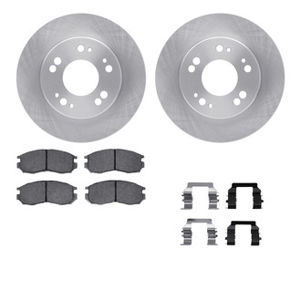 R1 Concepts® WFUH1-72164 - Front Brake Kit with Optimum OE Pads