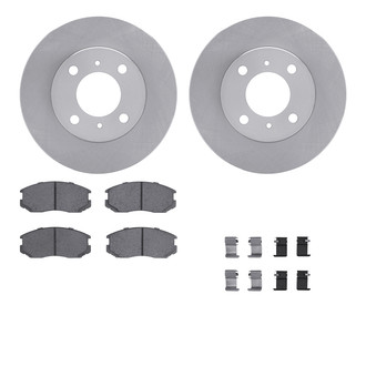 R1 Concepts® - Front Brake Kit with Optimum OE Pads