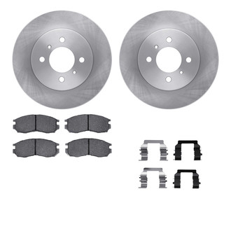 R1 Concepts® - Front Brake Kit with Optimum OE Pads