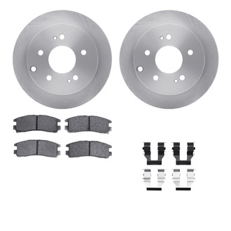 R1 Concepts® - Rear Brake Kit with Optimum OE Pads