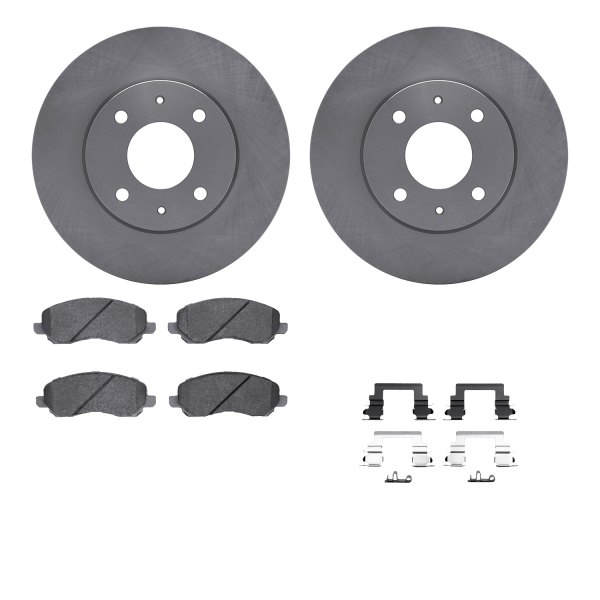  R1 Concepts® - Front Brake Kit with Optimum OE Pads