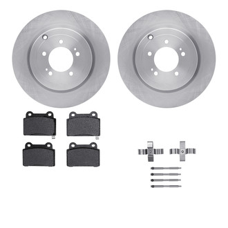 R1 Concepts® - Rear Brake Kit with Optimum OE Pads