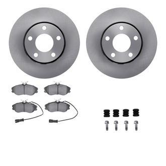 R1 Concepts® - Front Brake Kit with Optimum OE Pads