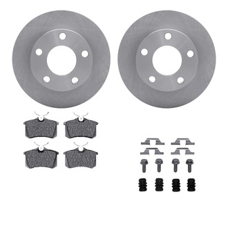 R1 Concepts® - Rear Brake Kit with Optimum OE Pads