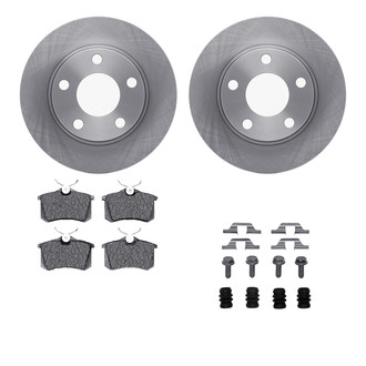 R1 Concepts® - Rear Brake Kit with Optimum OE Pads