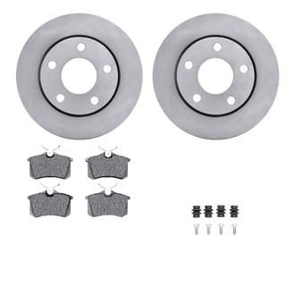 R1 Concepts® - Rear Brake Kit with Optimum OE Pads