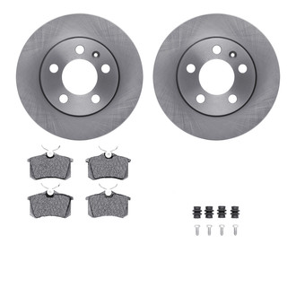 R1 Concepts® - Rear Brake Kit with Optimum OE Pads