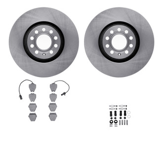 R1 Concepts® - Front Brake Kit with Optimum OE Pads