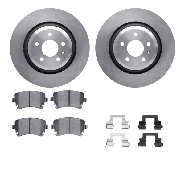  R1 Concepts® - Rear Brake Kit with Optimum OE Pads