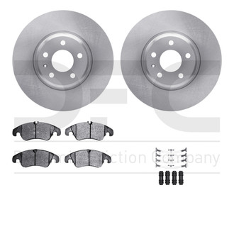 R1 Concepts® - Front Brake Kit with Optimum OE Pads