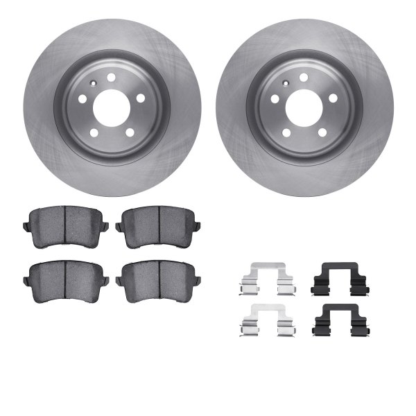  R1 Concepts® - Rear Brake Kit with Optimum OE Pads