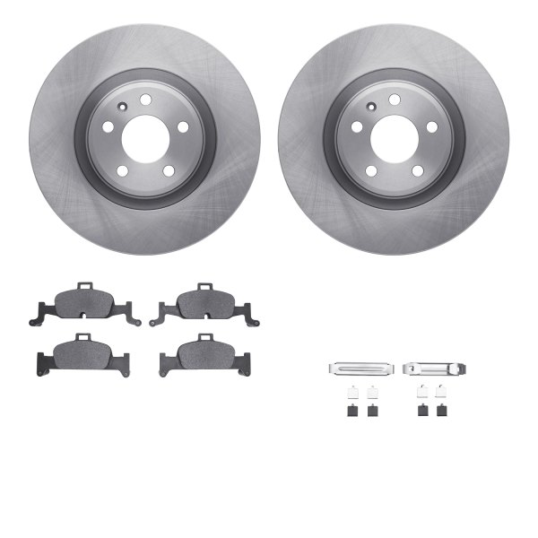  R1 Concepts® - Front Brake Kit with Optimum OE Pads