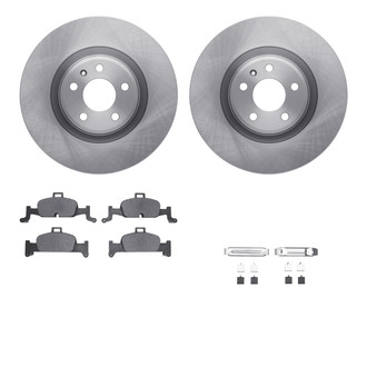 R1 Concepts® - Front Brake Kit with Optimum OE Pads
