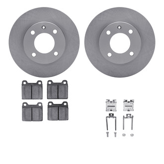 R1 Concepts® - Front Brake Kit with Optimum OE Pads