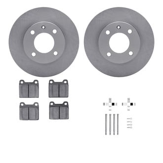 R1 Concepts® - Front Brake Kit with Optimum OE Pads