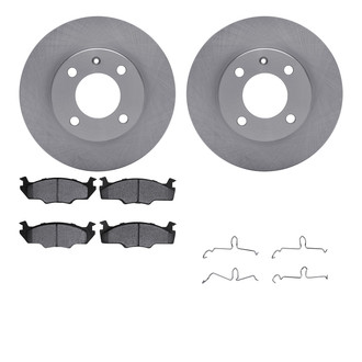 R1 Concepts® - Front Brake Kit with Optimum OE Pads