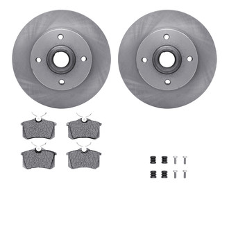 R1 Concepts® - Rear Brake Kit with Optimum OE Pads