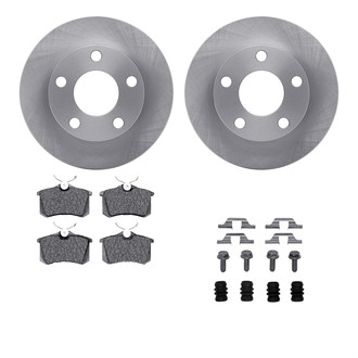 R1 Concepts® - Rear Brake Kit with Optimum OE Pads
