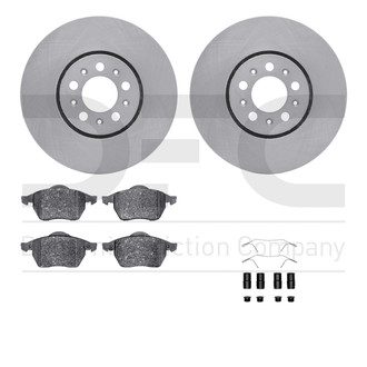 R1 Concepts® - Front Brake Kit with Optimum OE Pads