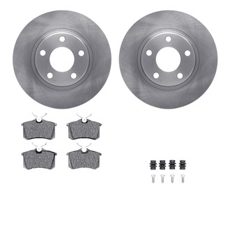 R1 Concepts® - Rear Brake Kit with Optimum OE Pads