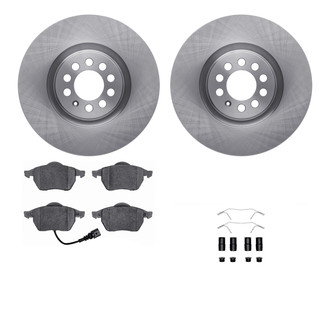 R1 Concepts® - Front Brake Kit with Optimum OE Pads