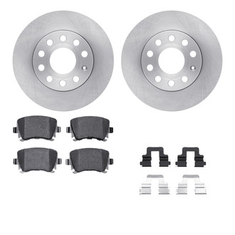 R1 Concepts® - Rear Brake Kit with Optimum OE Pads