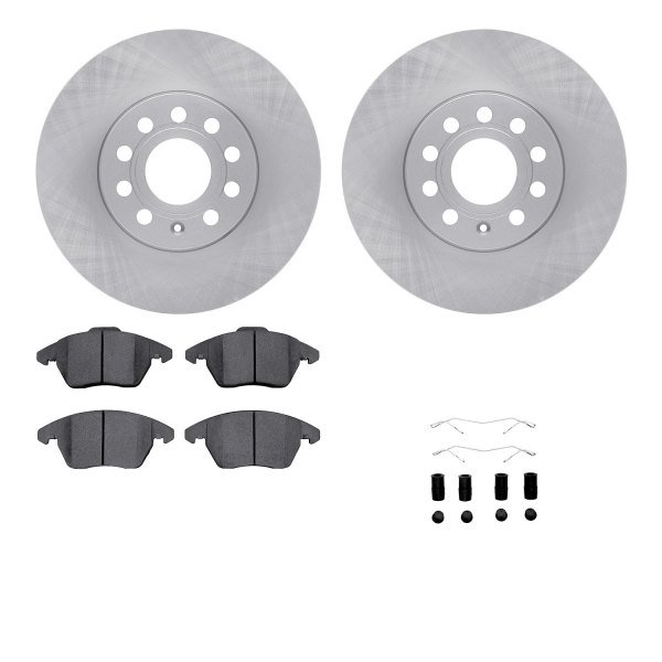  R1 Concepts® - Front Brake Kit with Optimum OE Pads