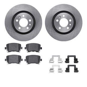 R1 Concepts® - Rear Brake Kit with Optimum OE Pads