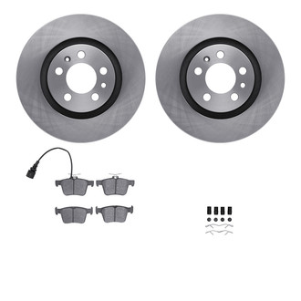 R1 Concepts® - Rear Brake Kit with Optimum OE Pads