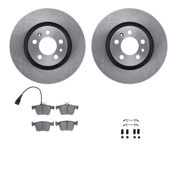  R1 Concepts® - Rear Brake Kit with Optimum OE Pads