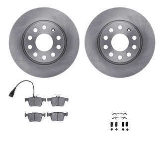 R1 Concepts® - Rear Brake Kit with Optimum OE Pads