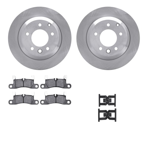  R1 Concepts® - Rear Brake Kit with Optimum OE Pads