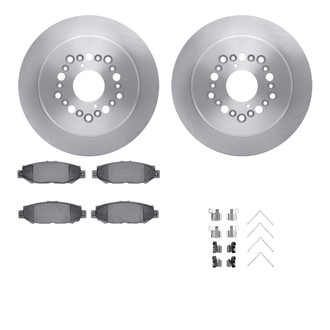 R1 Concepts® - Rear Brake Kit with Optimum OE Pads