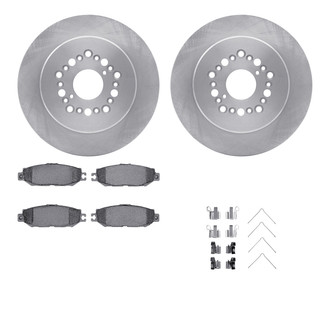 R1 Concepts® - Rear Brake Kit with Optimum OE Pads