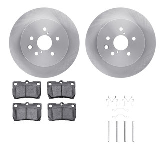 R1 Concepts® - Rear Brake Kit with Optimum OE Pads