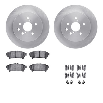 R1 Concepts® - Rear Brake Kit with Optimum OE Pads