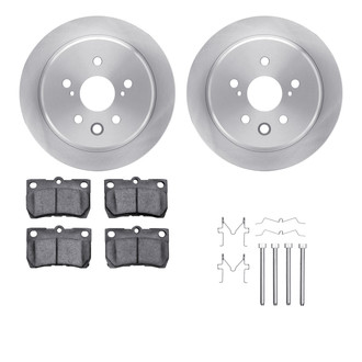 R1 Concepts® - Rear Brake Kit with Optimum OE Pads