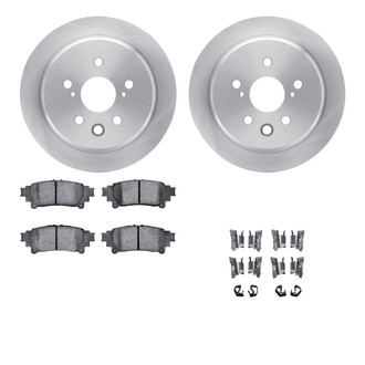R1 Concepts® - Rear Brake Kit with Optimum OE Pads