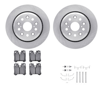 R1 Concepts® - Rear Brake Kit with Optimum OE Pads