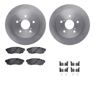 R1 Concepts® - Rear Brake Kit with Optimum OE Pads