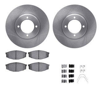 R1 Concepts® - Front Brake Kit with Optimum OE Pads