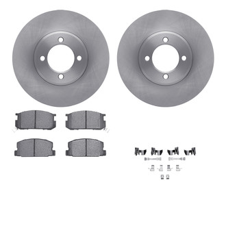 R1 Concepts® - Front Brake Kit with Optimum OE Pads