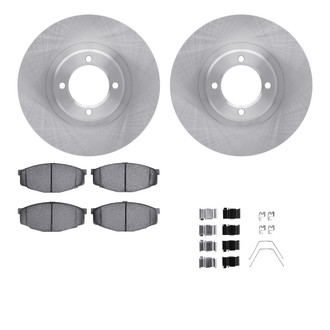 R1 Concepts® - Front Brake Kit with Optimum OE Pads
