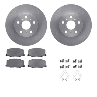 R1 Concepts® - Front Brake Kit with Optimum OE Pads