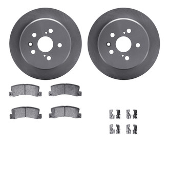 R1 Concepts® - Rear Brake Kit with Optimum OE Pads