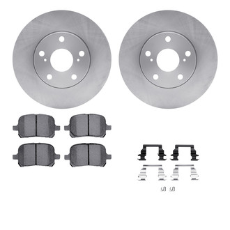 R1 Concepts® - Front Brake Kit with Optimum OE Pads
