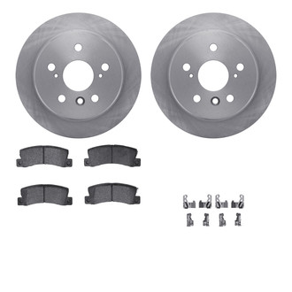 R1 Concepts® - Rear Brake Kit with Optimum OE Pads