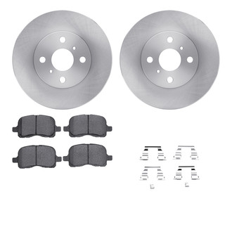 R1 Concepts® WFUH1-76357 - Front Brake Kit with Optimum OE Pads